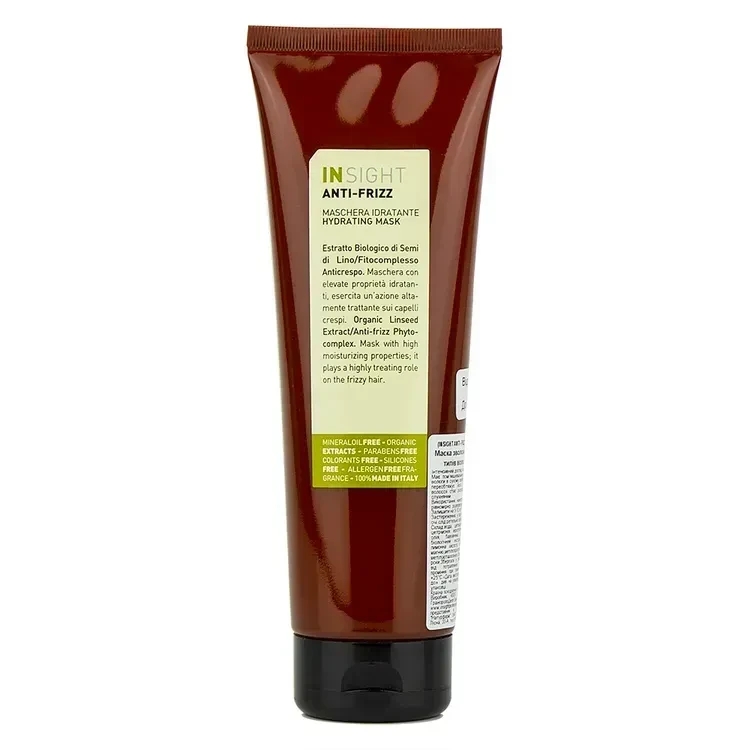 Insight Anti-Frizz Hair Hydrating Mask Маска зволожуюча для всіх типів волосся 250мл