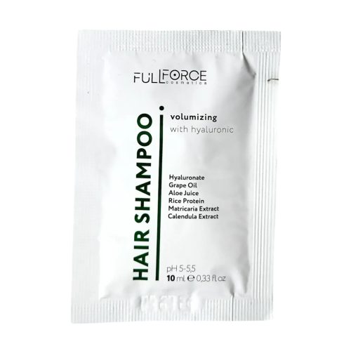 Full Force Шампунь об'єм Hair Shampoo Volumizing with hyaluronic 10