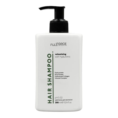 Full Force Шампунь об'єм Hair Shampoo Volumizing with hyaluronic 300