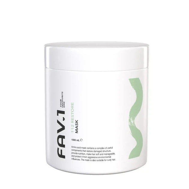 FAV.1 112 RESTORE MASK Амінокислотна маска, 1000 мл