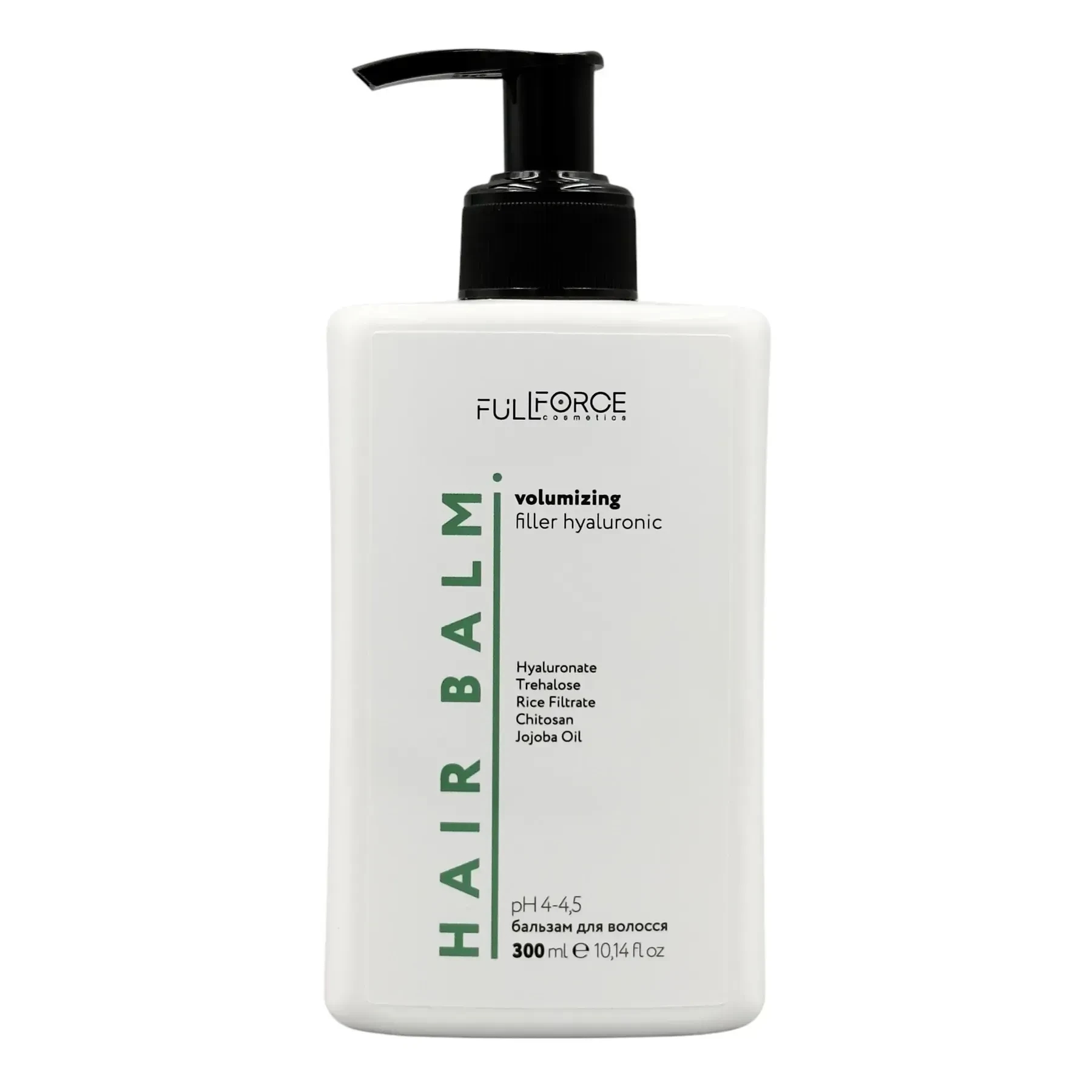 Full Force Бальзам об'єм Hair Balm Volumizing filler hyaluronic 300