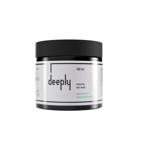 Відновлююча маска для волосся deeply restoring hair mask 300 мл